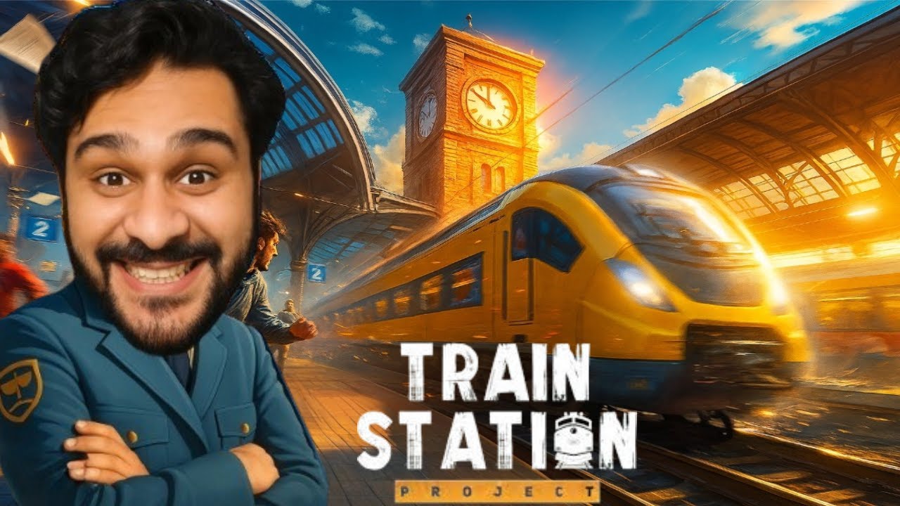 MANAGER OF MY OWN TRAIN STATION 🚉🔥 | Train Station Project - YouTube