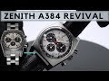 Zenith El Primero A384 Revival Watch with Ladder Bracelet | Carat & Co.