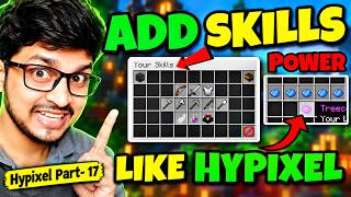 How To Add Skills in Server Like Hypixel | Best Plugin to make your Minecraft Server Fully ACTIVE