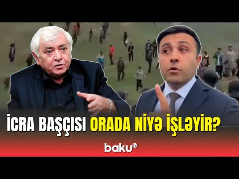 Aqil Abbas Gədəbəy icra başçısına əsəbiləşdi