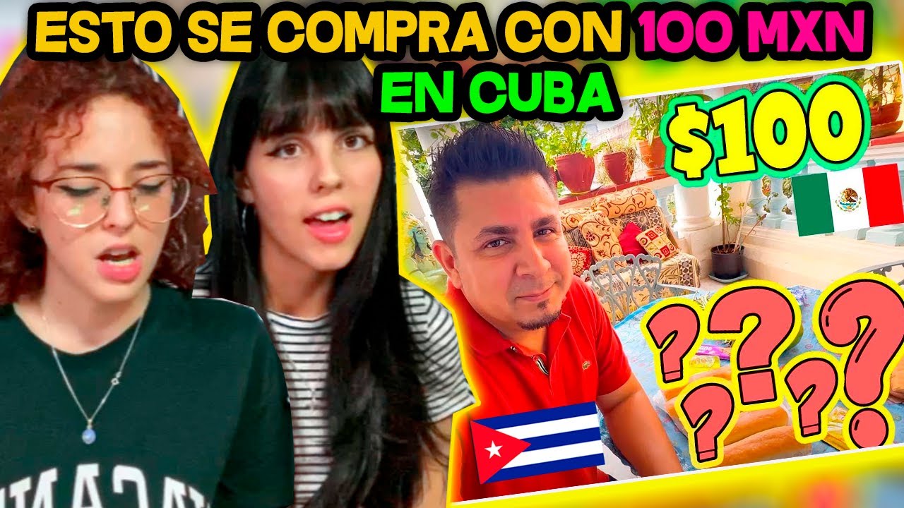 ESTO se PUEDE COMPRAR 💵 en CUBA 🇨🇺 con $100 PESOS MEXICANOS - CUBANAS