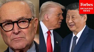 'Only Trump Could Sell Out To China': Chuck Schumer Issues Warning On Trump's Meeting With Xi