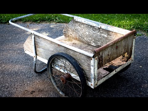Restoring a Rotten Garden Cart