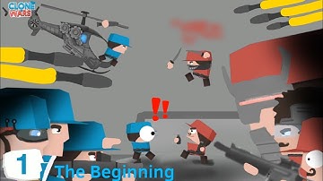 Clone Wars - Episode 1, The beginning - A clone armies animation (REMASTERED)