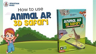 How to use Animal AR 3D Safari Flashcards | Spartan Kids | www.kidspartan.com screenshot 1