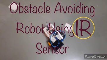 How to make easy obstacle Avoiding robot using arduino with IR sensor