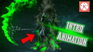 KineMaster Tutorial: Grim Reaper Intro Reveal & Logo Animation Kinemaster + Pixellab Tutorial
