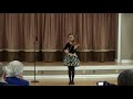 Emma kerr 11 years old played concerto in g major adagio by mozart