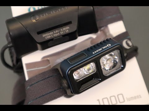 Hand controlled, High output: OLIGHT "Array S2" Headlamp