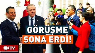 Cumhurbaşkanı Erdoğan Ve Chp Lideri Özgür Özel In Görüşmesi Sona Erdi Ntv