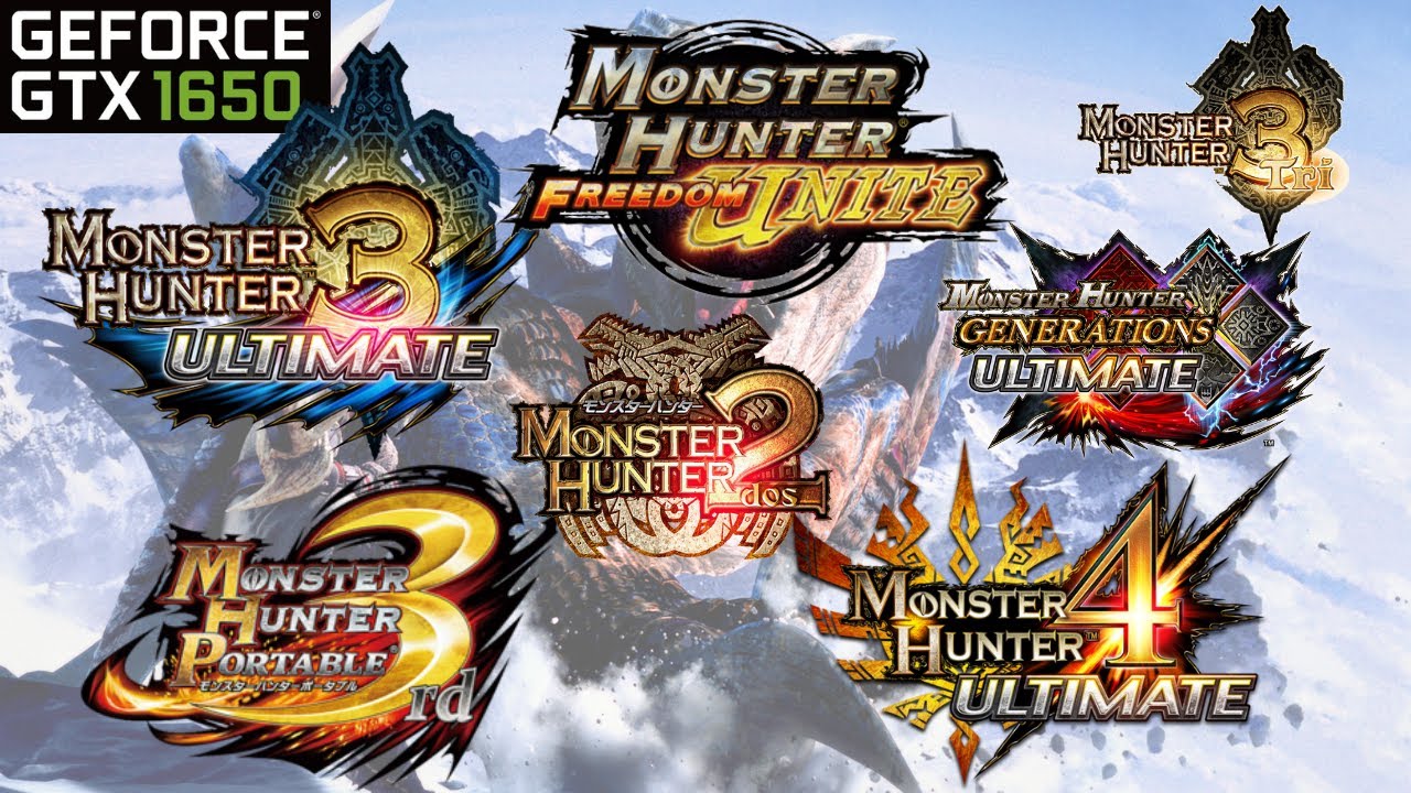 Old School Monster Hunter Game on Low End Laptop.