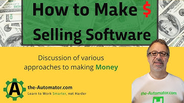 # 67 AutoHotkey Podcast:  How to make money selling software