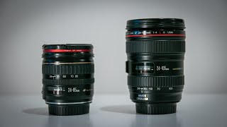 CANON: уделать L-ку! EF 24-85 vs 24-105. Обзор, тест, сравнение. Bonus: объектив L-уровня для кропа?