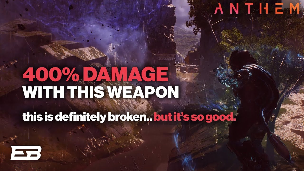 400% WEAPON DAMAGE WITH STORM! THIS STILL WORKS? // Anthem Avenging Herald Gameplay