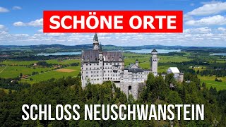 Schloss Neuschwanstein in 4k. Deutschland, Bayern zu besuchen