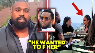 Kanye West BLASTS Diddy For Setting Up Kim & Meek Mill Cheating Affair