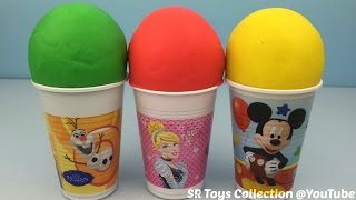 Play Doh Surprise Disney Princess Zootopia Toy Story Paw Patrol Kinder Egg Disney Frozen For Kids