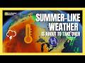 Get Ready For A Long Stretch Of Sunshine | #forecast