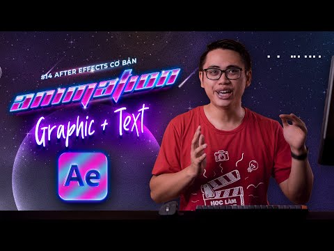 After Effects #14 Tạo chuyển động hình khối và text cho intro After Effect Animation ● Học Làm Phim