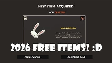 2026 - HOW TO GET FREE ITEMS IN TF2 (Team Fortress 2)