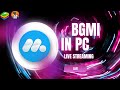 Pc Paco Is live BGMI In Emulator With Face Cam  ലവ്സ്ട്രീം മലയാളം !