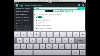 Demo of Algebra I on iPad screenshot 5
