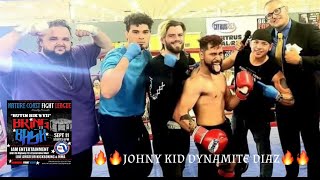 Johny KID DYNAMITE Diaz | September 11,2021 | Nature Coast Fight League | Kickboxing | La Famiglia