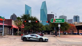 Dallas Drivin': A Tour of the Big D's Downtown Texas  4K 60FPS