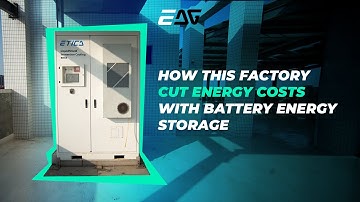 How This Factory Cut Energy Costs with Battery Energy Storage