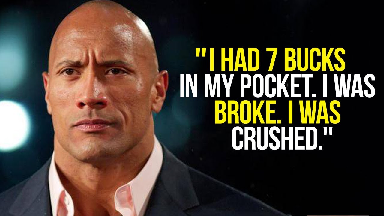 Dwayne 'The Rock' Johnson went from Seven Bucks in his pocket to ...