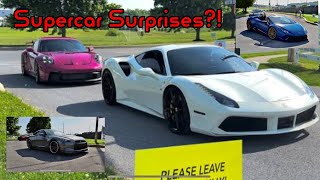 Awesome Supercar Surprises?!! Gap Car Show Entrances