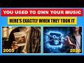 You Used to OWN Your Music - Here's Exactly When They Took It