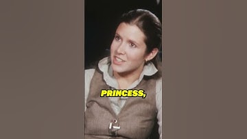 Carrie Fisher Explains Why She Chose to Play Princess Leia 1977 Interview #starwars #feedshorts