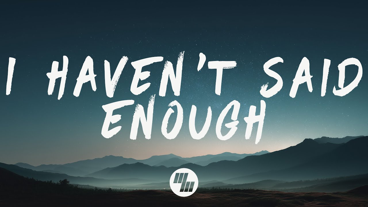 JP Saxe - I HAVEN'T SAID ENOUGH (Shallou Remix)