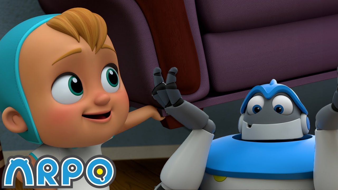 Daniel Saves the Day | Baby Daniel and ARPO The Robot | Funny Cartoons for Kids
