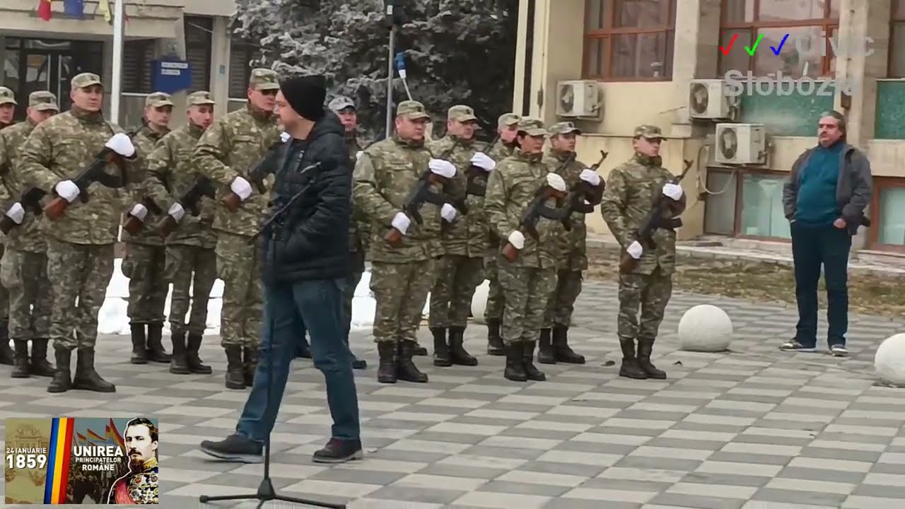24 ianuarie 2024, Unirea Principatelor Române, ceremonial Slobozia