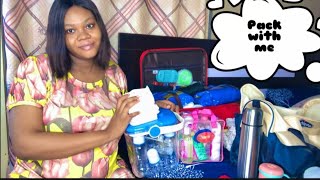 What is in my Hospital bag// Mummy and Baby needs..Nigerian version