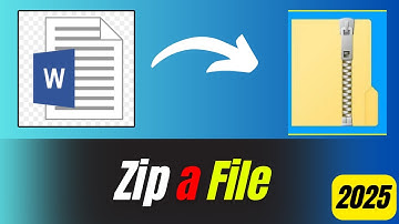 How to Zip a File in Windows 11/10 | Step-by-Step (2025)