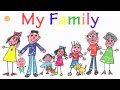 Family Words for Toddlers! - My Family Vocabulary - ELF Kids VIdeos