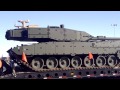 Canadian Forces Base Edmonton - Leopard Tank Transport