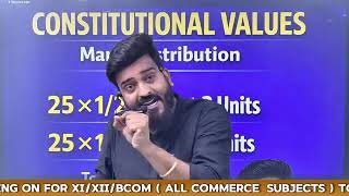 ||Constitutional values ||Question Pattern