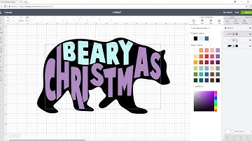 Changing colours in an SVG in Cricut Design Space