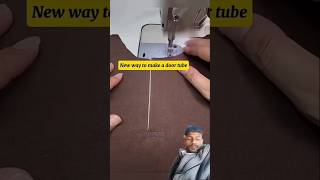 Front Placket Perfect Finish in 5 Minutes | Easy Door Tube Stitching Trick #tailoring #placket