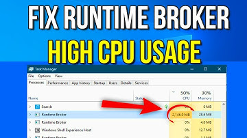 How To Fix Runtime Broker High CPU Usage  in Windows 10