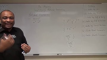 Simplify Rational Expressions - Part 1