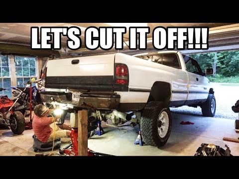 HOW TO REPLACE RUSTED SHACKLE ON DODGE CUMMINS!!!