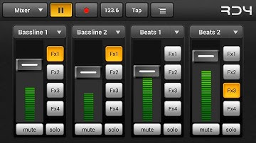 Mikrosonic RD4 Groovebox DJ Studio - Android Games