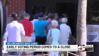 VIDEO: Saturday marked the last day for early voting in SC