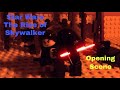 LEGO Star Wars The Rise of Skywalker opening scene