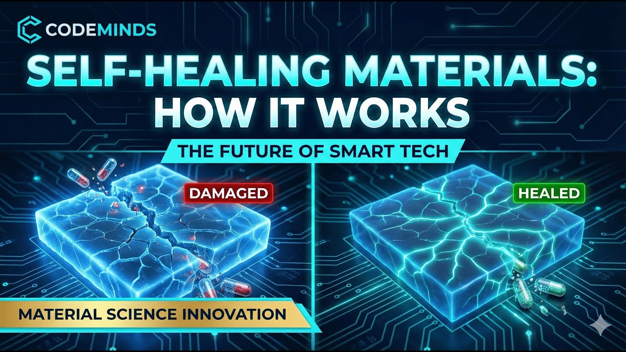 Self Healing Materials से बदल जाएगी दुनिया! | CodeMinds